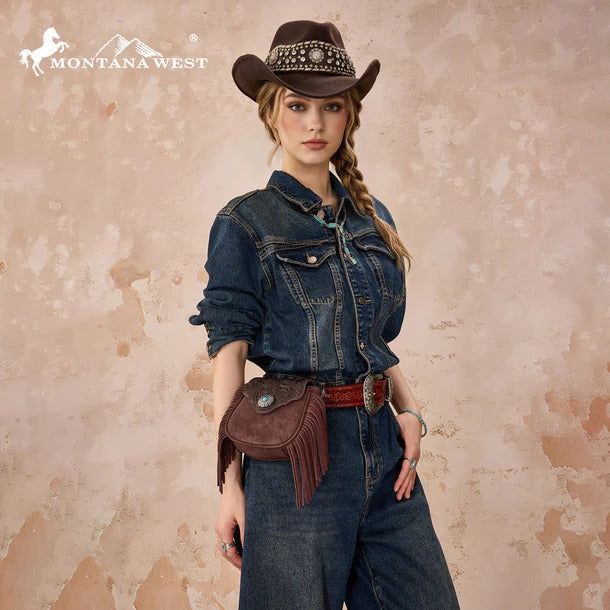 The Mini Coffees & Conchos Purse by Montana West