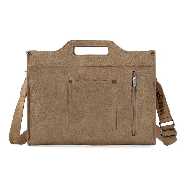 The Ranchette Tote in Tan by Wrangler