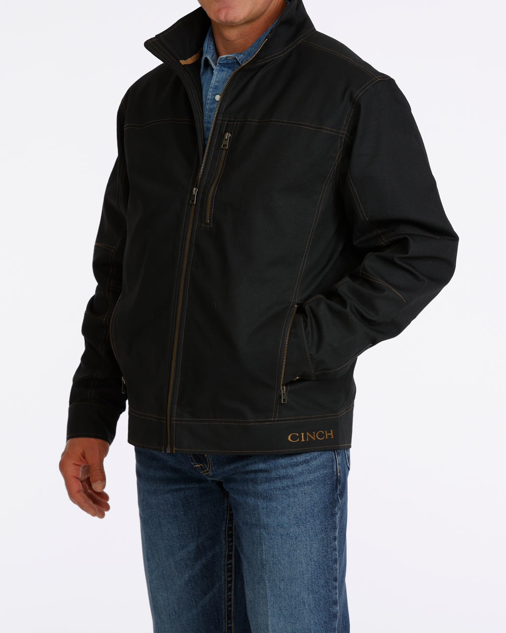 The Midnight Rider Men's Canvas Jacket by Cinch