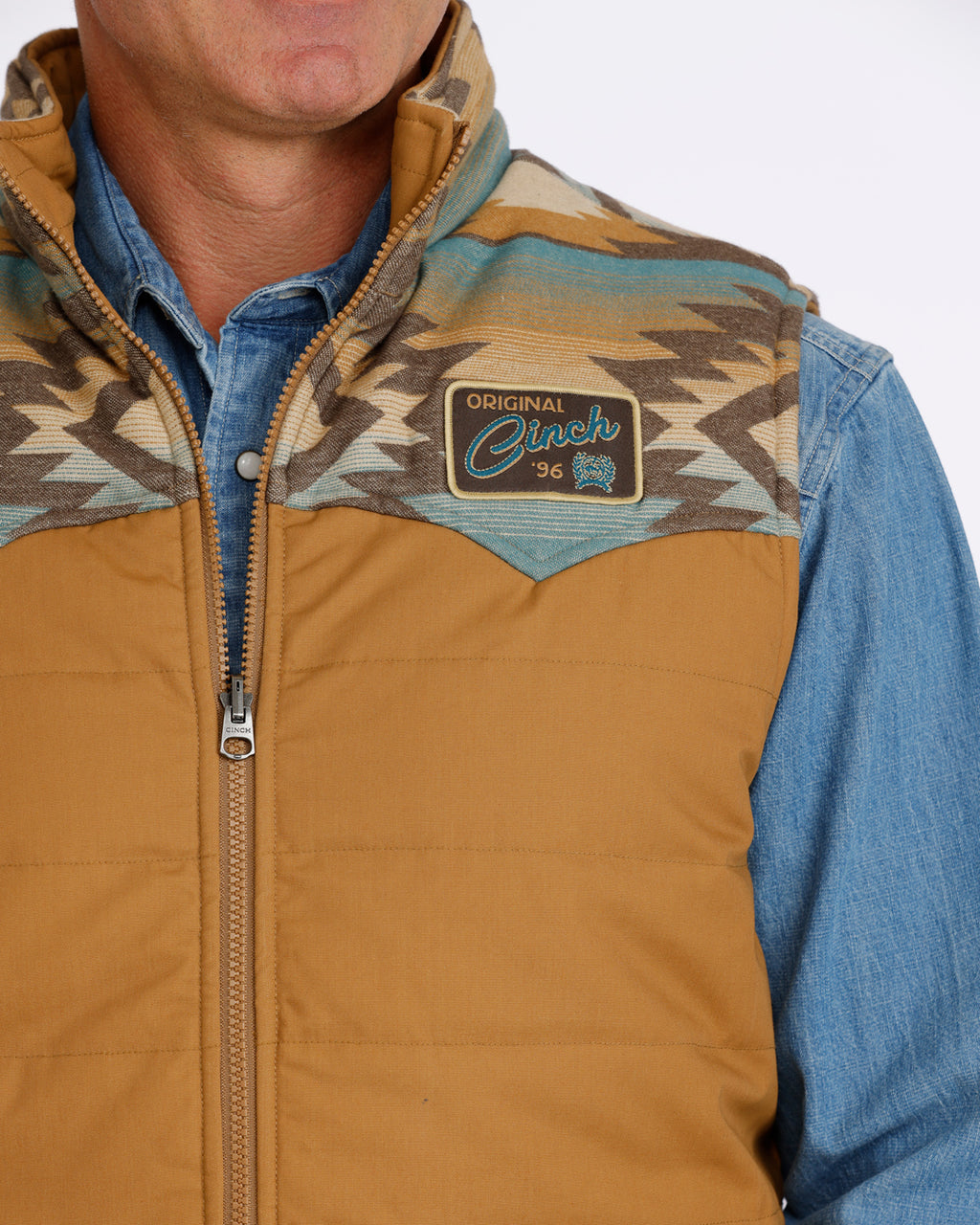 The Albuquerque At Noon Men's Reversible Vest by Cinch