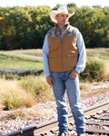 The Albuquerque At Noon Men's Reversible Vest by Cinch