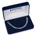 The Men's Silver Figaro Chain by Montana Silversmiths