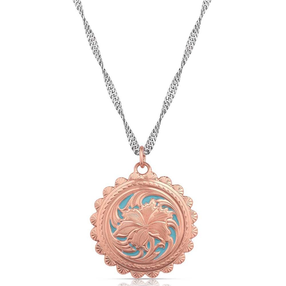 The Scalloped Edge Concho by Montana Silversmiths