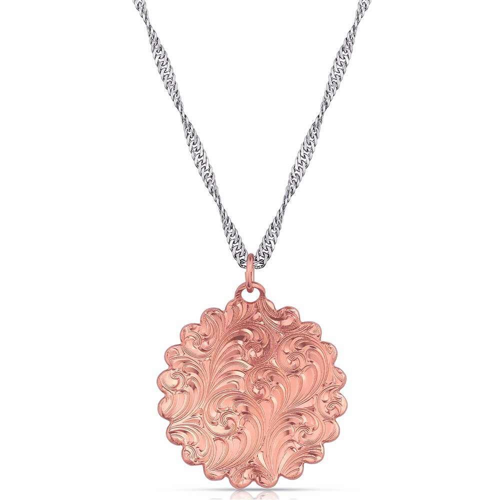 The Scalloped Edge Concho by Montana Silversmiths