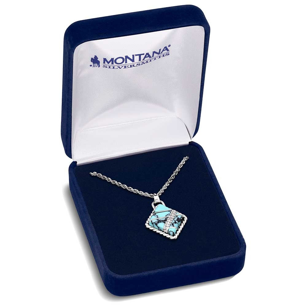 The High Noon Cobblestone Necklace by Montana Silversmiths