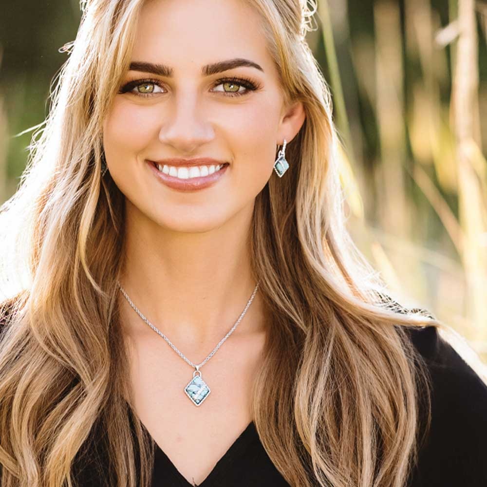 The High Noon Cobblestone Necklace by Montana Silversmiths