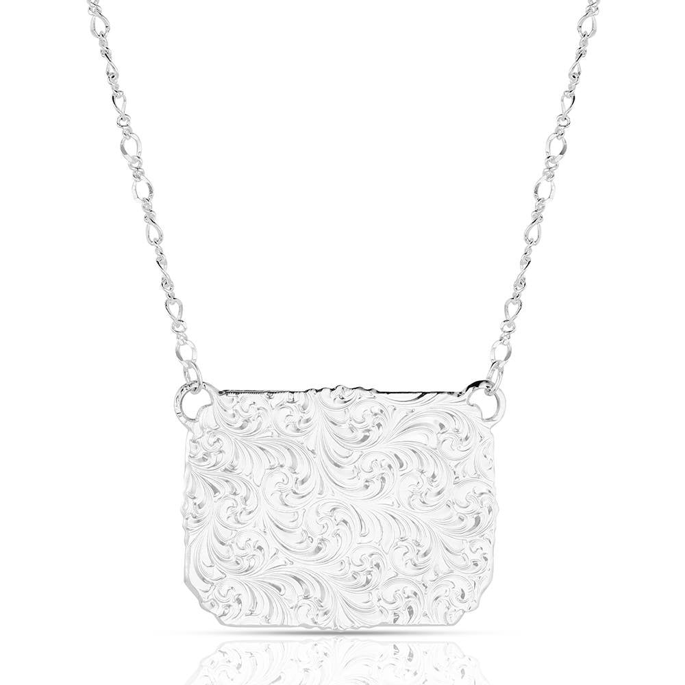 The Small Buckle Pendant by Montana Silversmiths