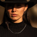 The Silhouette Longhorn Necklace by Montana Silversmiths