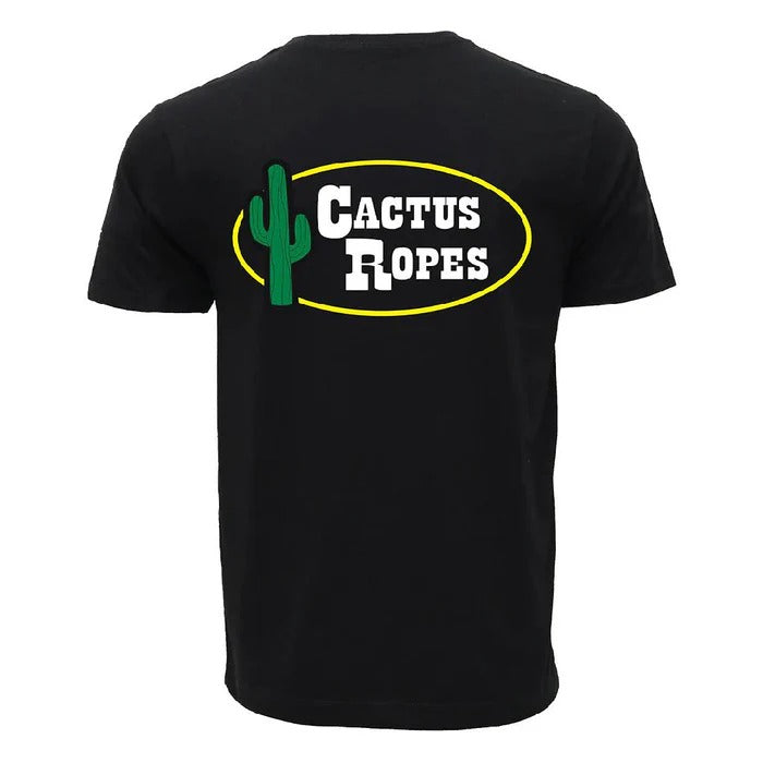 The Cactus Ropes T-Shirt by Hooey in Black