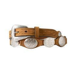 The Saddle Creek Concho Belt by Nocona