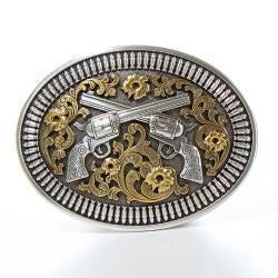 The Smokin' Guns Belt Buckle