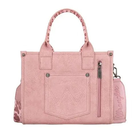 The Cat's Meow Mini Tote Purse by Wrangler - Pink