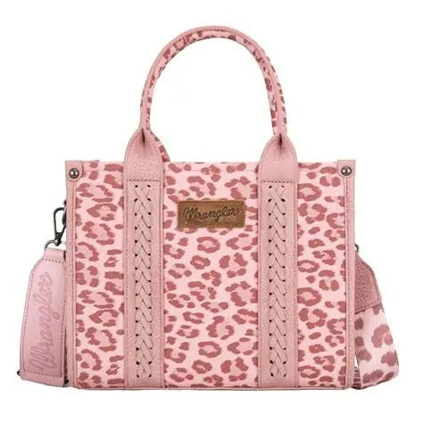 The Cat's Meow Mini Tote Purse by Wrangler - Pink