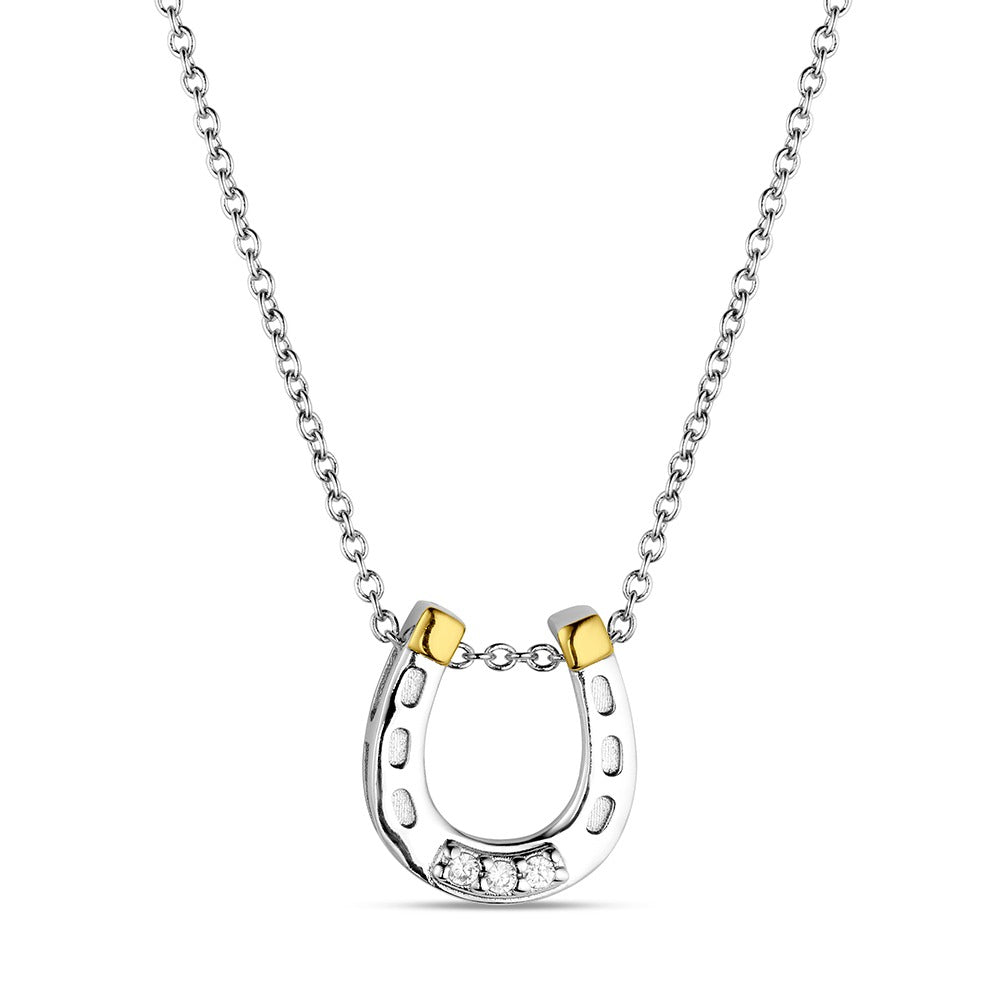 The AQHA Lucky Harmony Necklace by Montana Silversmiths