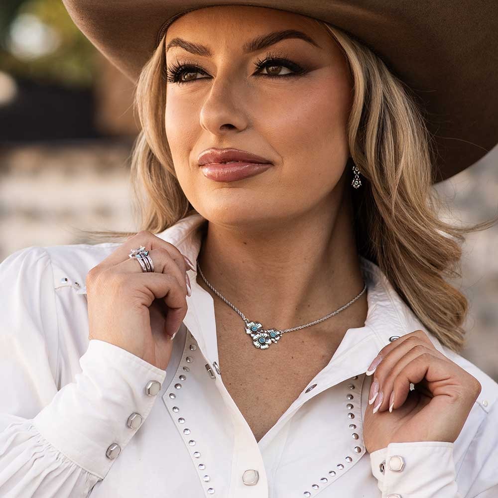 The Skyline 3 Pcs Ring Stack by Montana Silversmiths