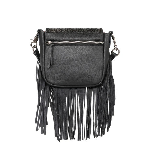 The Raelynn Floral Tooled Fringe Purse by Montana West