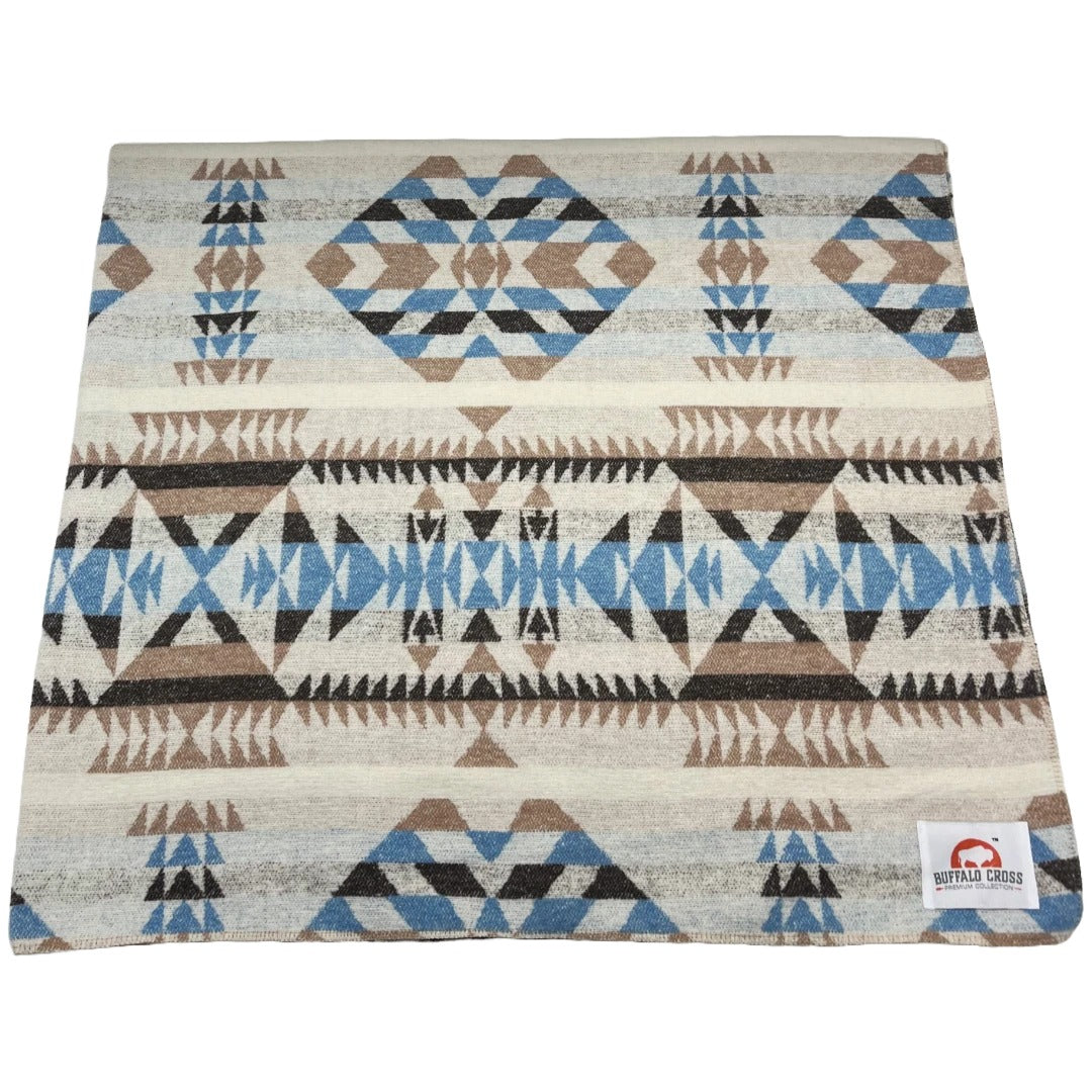 The Prairie Frost Aztec Throw Blanket By Buffalo Cross