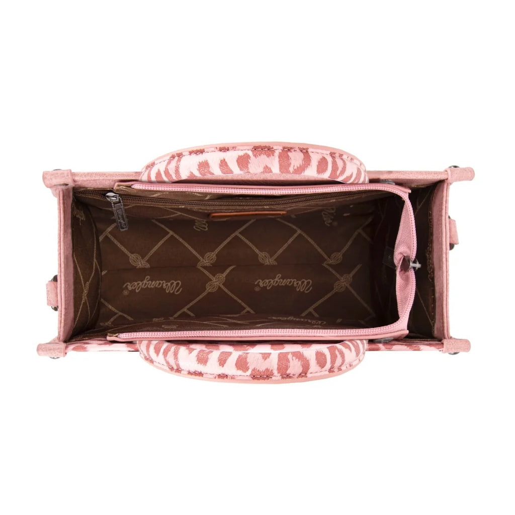 The Cat's Meow Mini Tote Purse by Wrangler - Pink