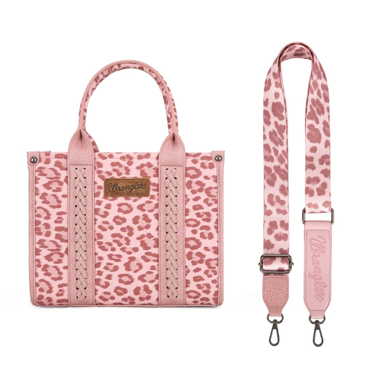 The Cat's Meow Mini Tote Purse by Wrangler - Pink