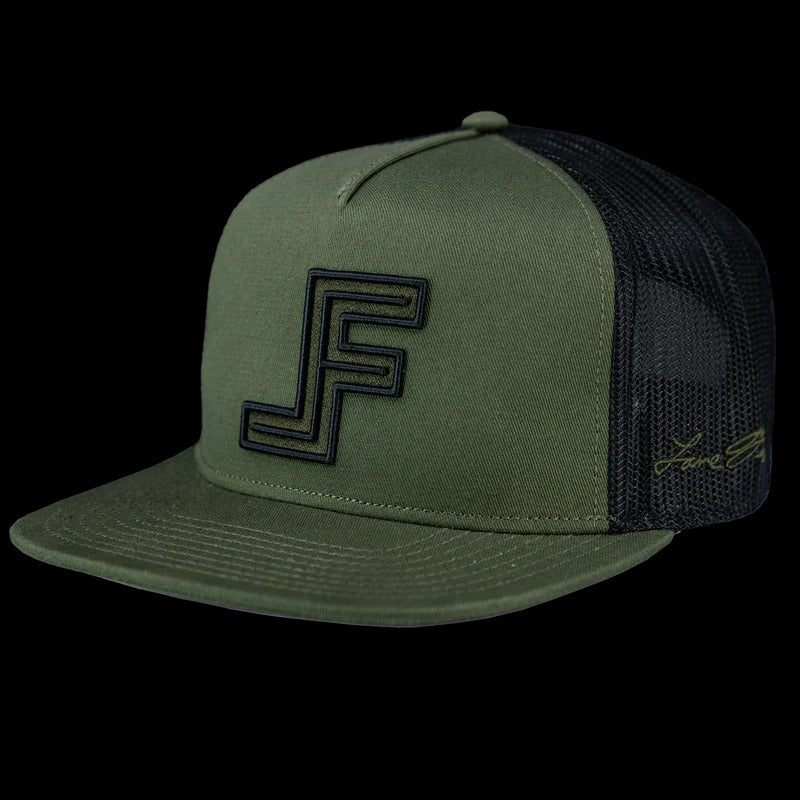 The Roughshod Hat by Lane Frost in Moss/Black