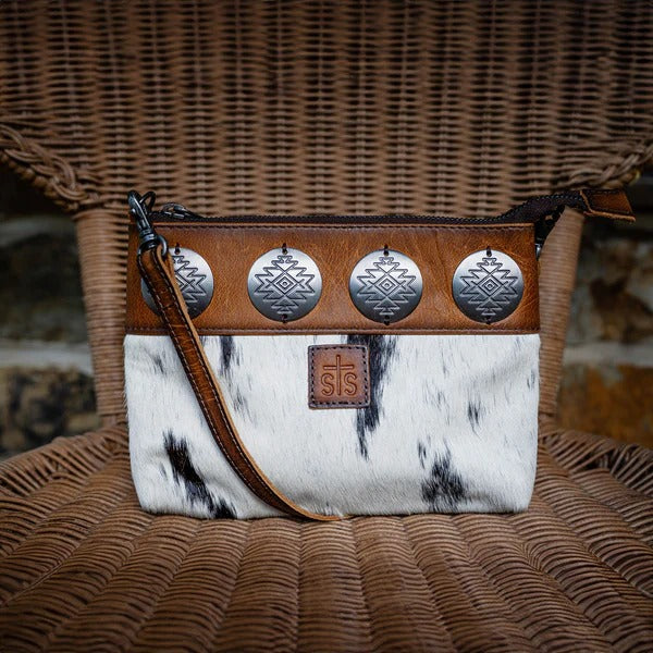 Vaquero Concho Grace Cowhide Crossbody Purse by STS Ranch