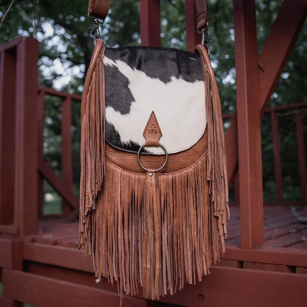 Indie Cowhide Saddlebag Purse by STS Ranch