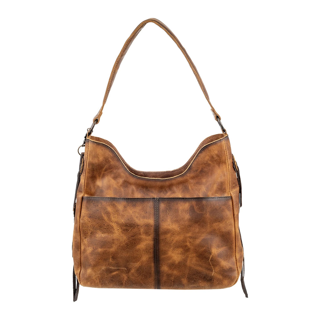 The Guadalupe Cowhide Hobo Bag by STS Ranch