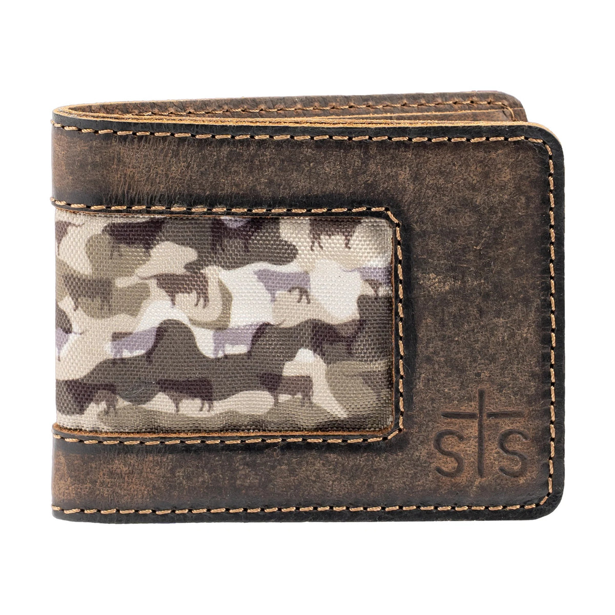 The Bull Camo Men's Wallet By STS Ranch