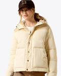 The Frontier Puffer Jacket by Ariat in Cream Puff