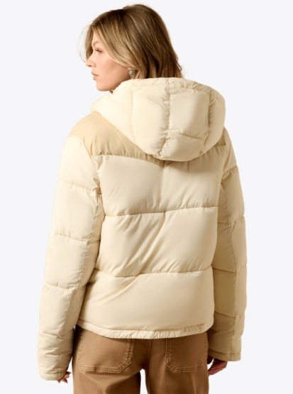 The Frontier Puffer Jacket by Ariat in Cream Puff