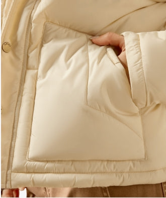 The Frontier Puffer Jacket by Ariat in Cream Puff