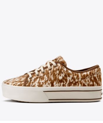 Skyler Sneaker by Ariat in Brown Speckled Cow Print