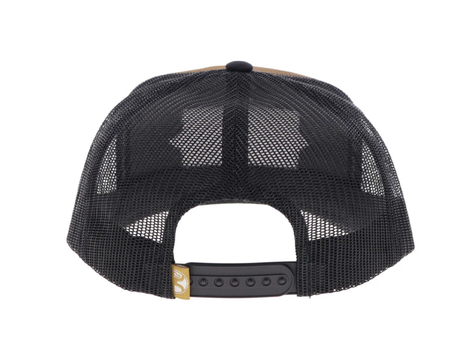 "Diamond" Hooey Hat Brown & Black w/Patch
