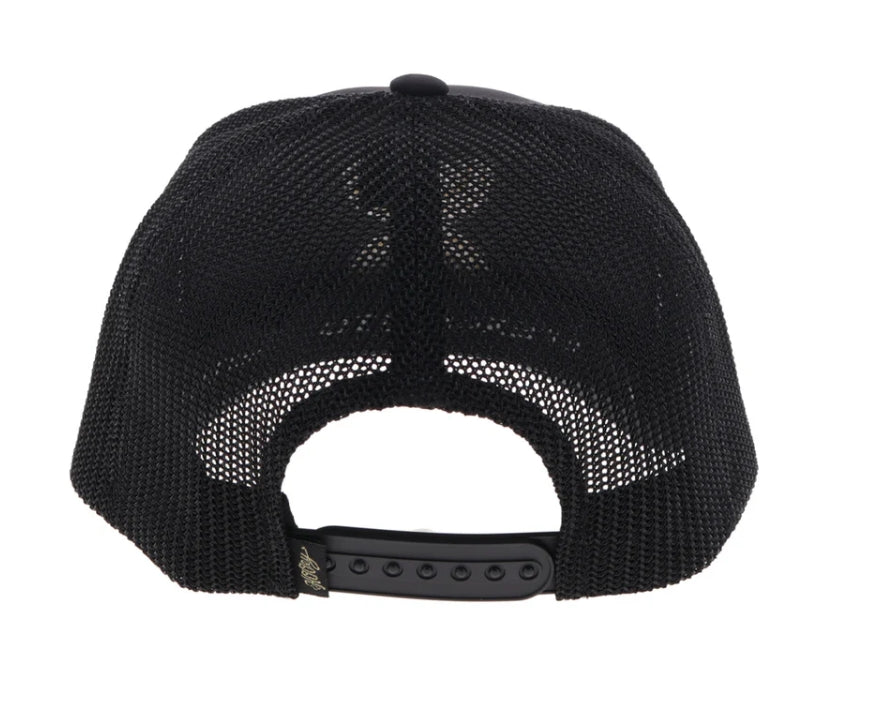 "Sterling" Black w/ Tan & White Hooey Logo