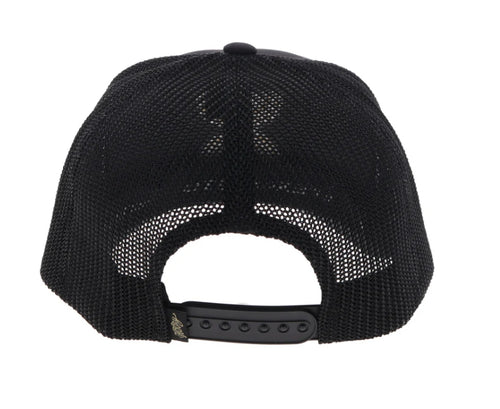 "Sterling" Black w/ Tan & White Hooey Logo