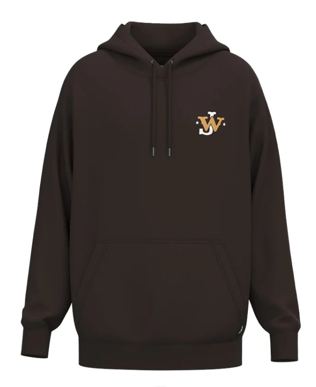 John Wayne Cattle Co Hoodie in Brown By Hooey