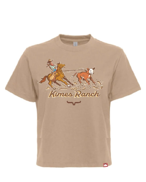 The Lucky B Roper Cropped Tee by Kimes Ranch