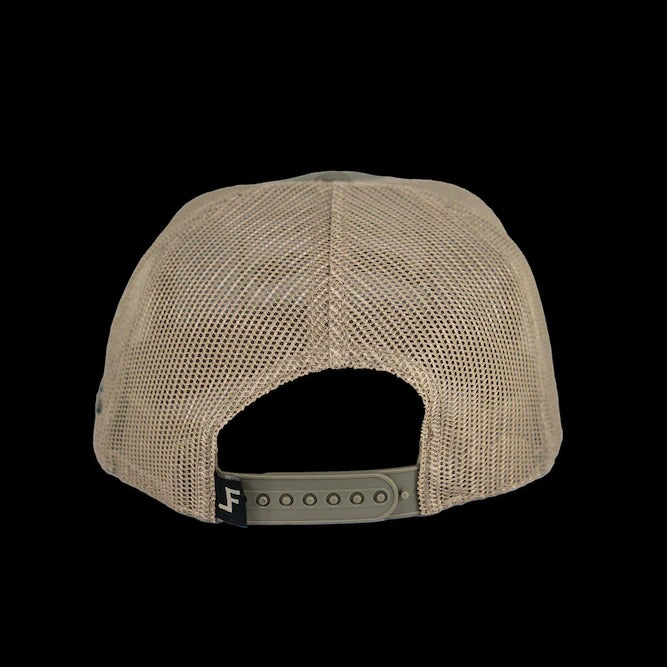 The Shooter Hat by Lane Frost in Moss/Tan