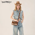 The Catalina Camrose Purse by Trinity Ranch - Coffee