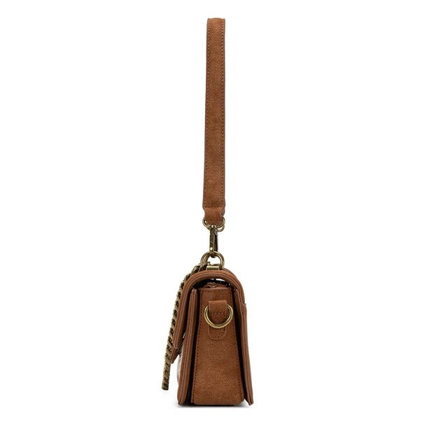 The Catalina Camrose Purse by Trinity Ranch - Caramel