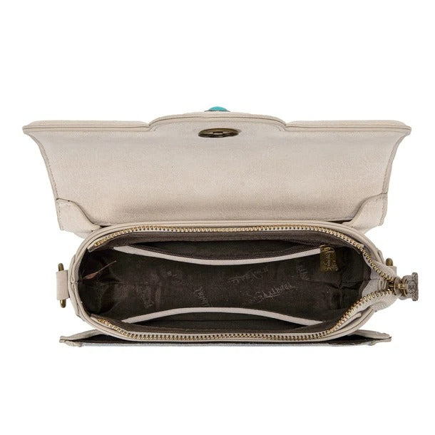 The Catalina Camrose Purse by Trinity Ranch - Cream