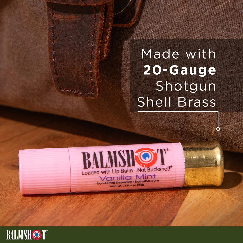Balm Shot Lip Balm- Pure Pink Vanilla Mint