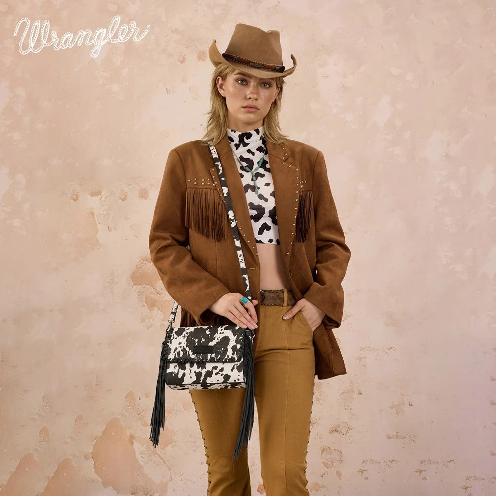 The Dairy Delight Next Gen Purse in B/W by Wrangler