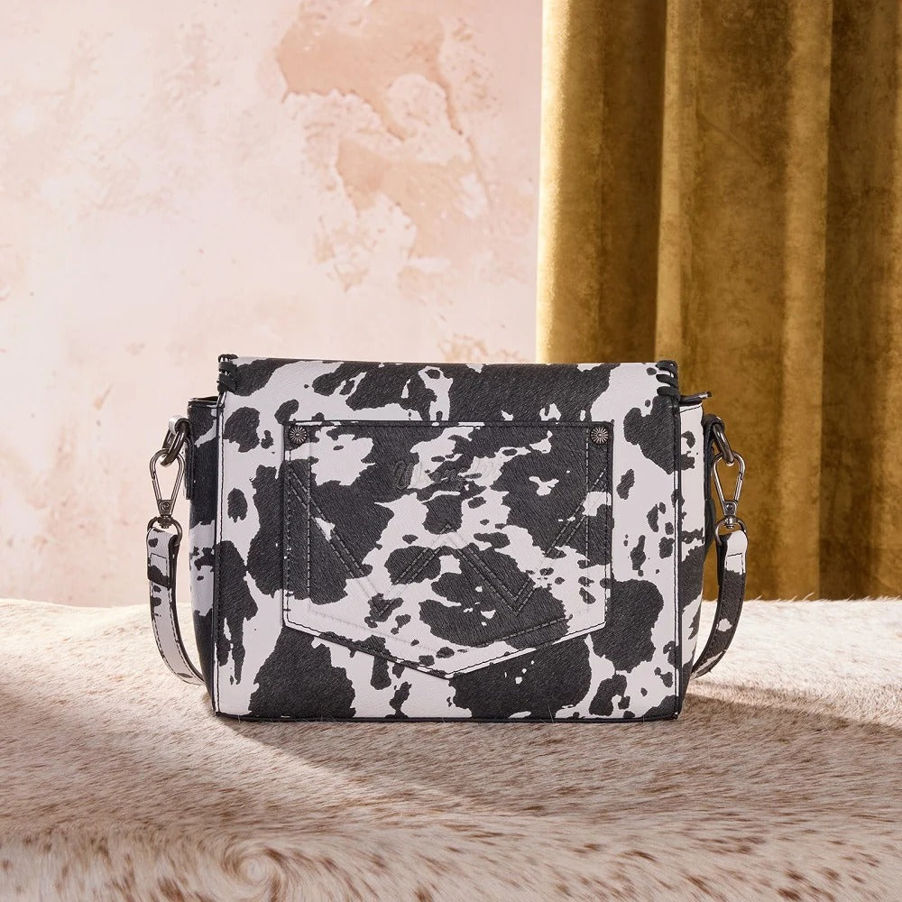 The Dairy Delight Next Gen Purse in B/W by Wrangler