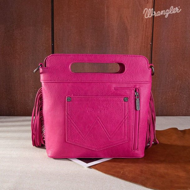 The Boot Stitch Babe Purse by Wrangler - Hot Pink