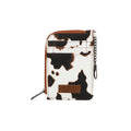 The Dairy Delight Mini Zip Card Case by Wrangler - Brown
