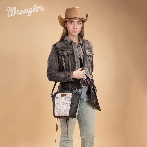 The Ranch Beauty Purse in Black by Wrangler