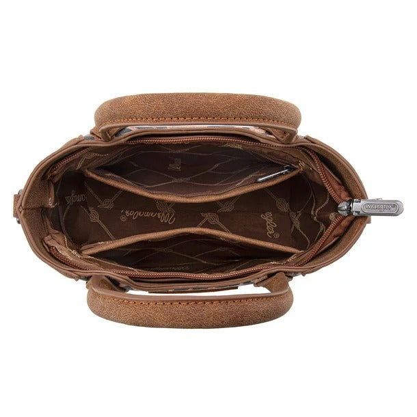 The Cat's Meow Petit Purse by Wrangler - Brown