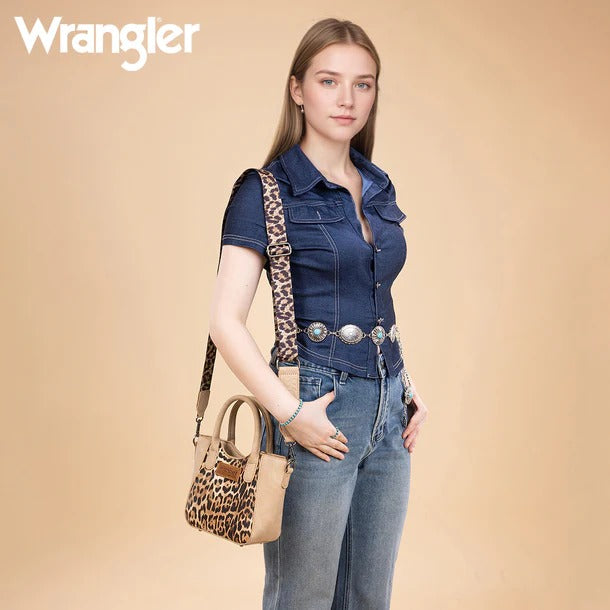 The Cat's Meow Petit Purse by Wrangler - Tan