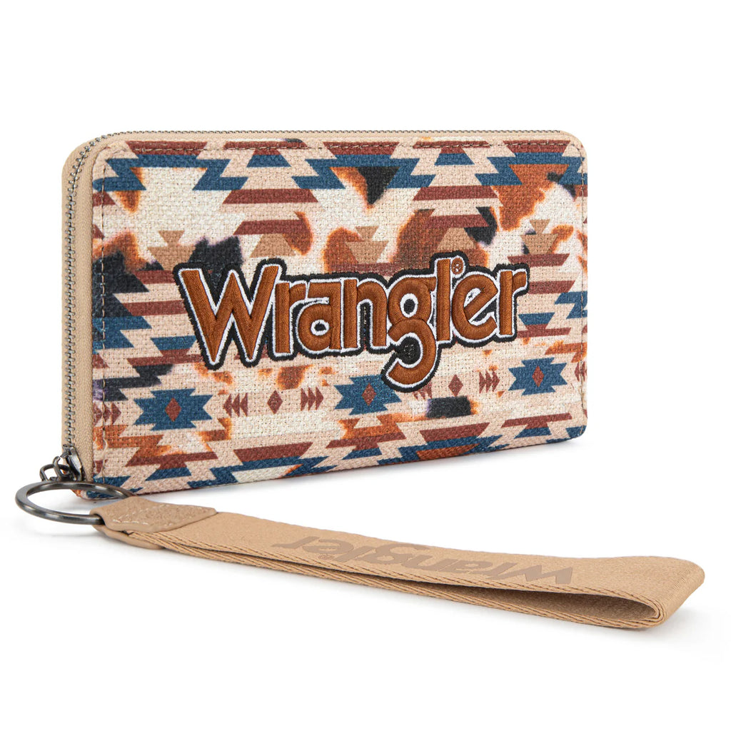 Team Rodeo Wallet by Wrangler in Buckskins & Blues